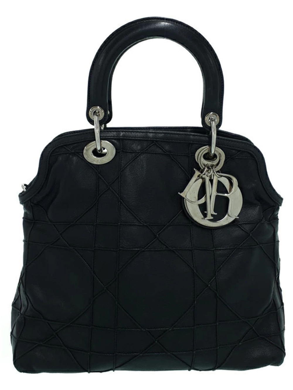 Christian Dior Granville Handbag Black